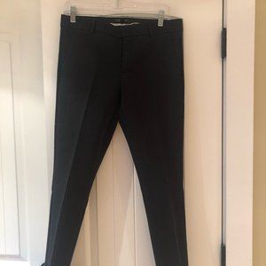 Banana Republic Black Slim Straight Dress Pants, 4